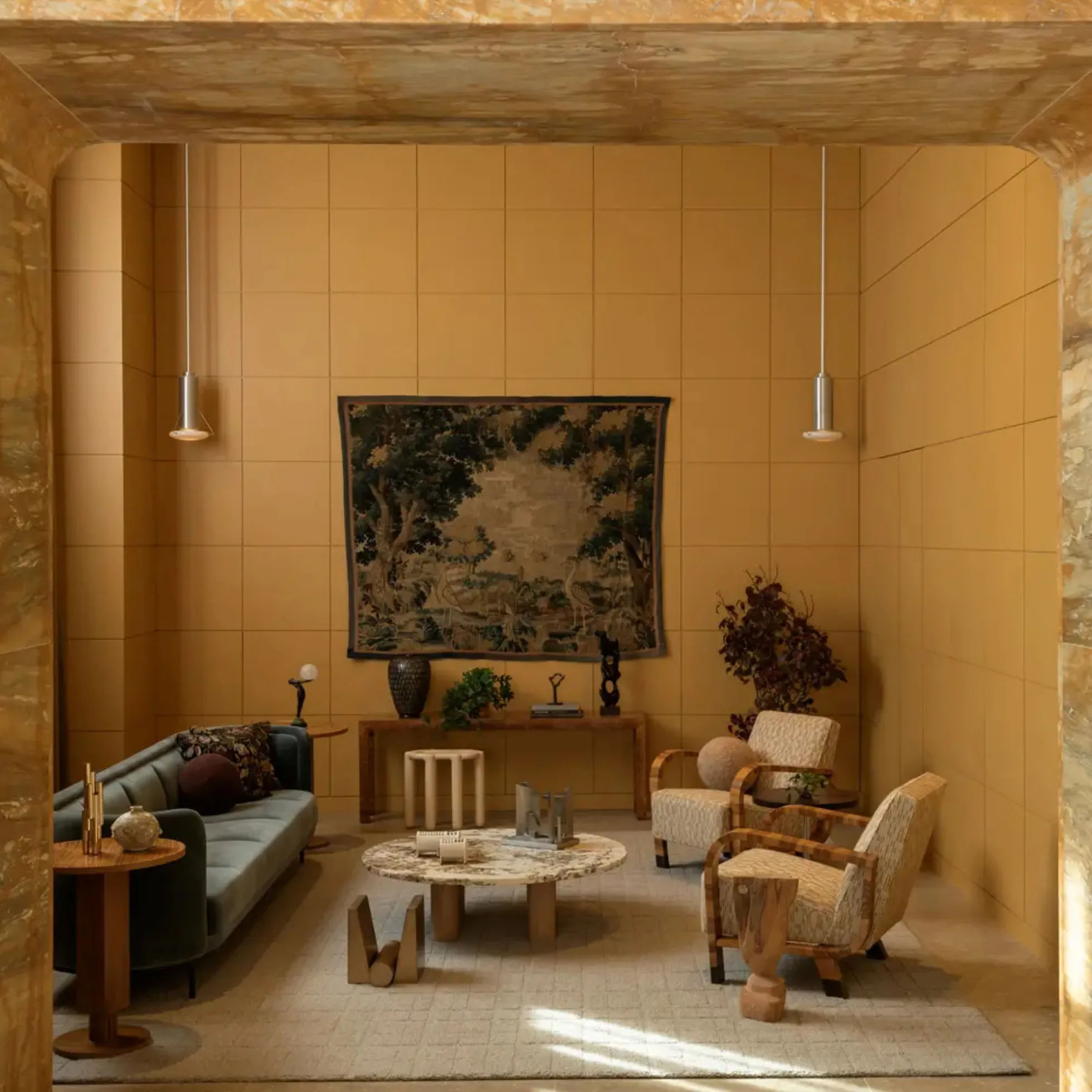 One Prospect Park, Textiles