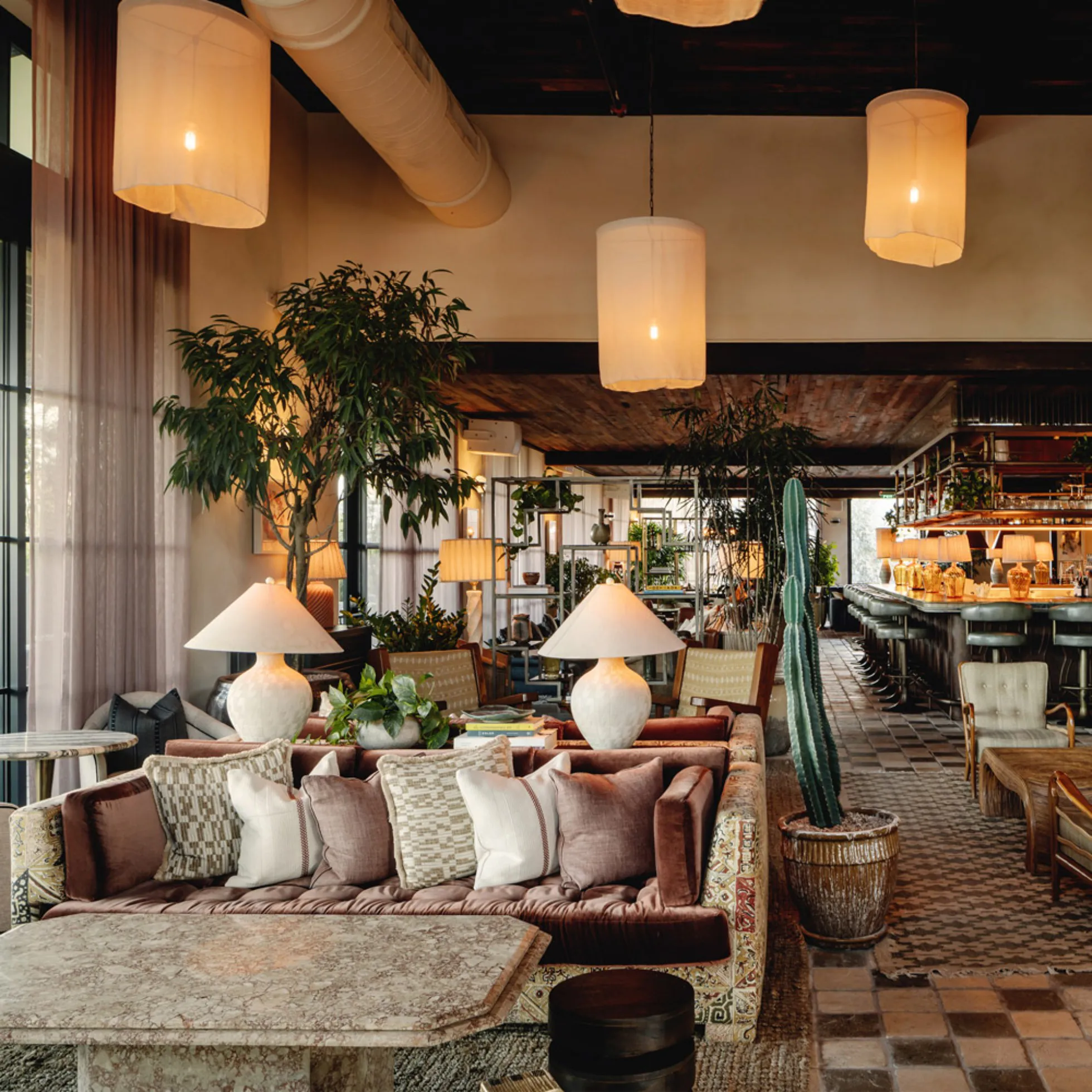 Soho House Austin, Pillows